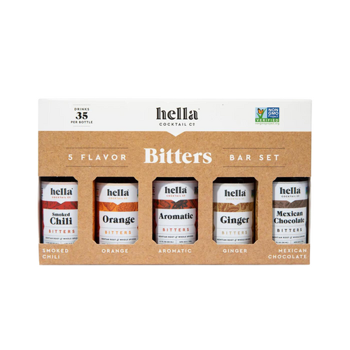 Hella Bitters Five Flavor Bar Set 5 x 48ml