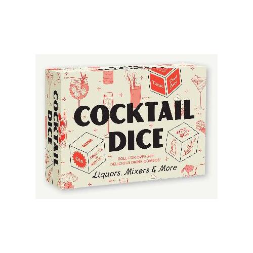 Cocktail Dice: Liquors, Mixers, and More